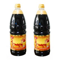 홍게맛장소스골드 1.8L 2병 900ml 4병 어간장 회간장 만능간장 국간장 양조간장 집간장 진간장
