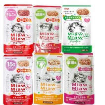 단독 AIXIA 먀우먀우 쥬시 주식 파우치 70g, 생선믹스 mjp-24