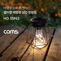 야외조명 정원등 LED 태양광 윔화이트 걸이형 SS963, 본상품선택