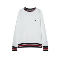 챔피온 ASIA 크루넥 스웨트셔츠 WHITE CKTS1E635WT