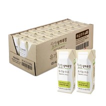 매입유업 상하목장 유기농 멸균우유 125ml x 24팩