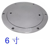4인치/6 인치 스테인레스 스틸 보트 액세스 해치 커버 검사 총검 해양 방수 데크 플레이트 1 개, 01 4inch