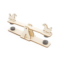 [∂LL7] 티처스 STEAM 자력반동 자석 시소 만들기 (M-13) X 5SET x2 만들기세트 DIY 교육용만들기 과학교구 키트 학습용만들기_h§eEA, §본상품§e