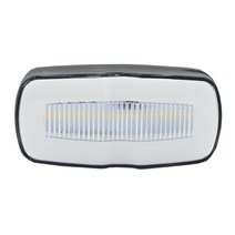 LED 사이드 마커 조명 12V/24V 자동차 외부 조명 경고 테일 라이트 신호 브레이크 램프 트럭 트레일러, 03 white