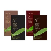 더페이스샵 5분스피디 새치염색약 4종(NEW색상추가), 밝은갈색, 1개