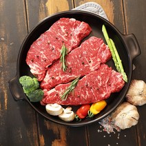 미국산 앵거스 CAB 채끝등심 300g 마블링 특수부위 소고기 캠핑고기 화로고기 채끝살, 300g 1팩
