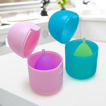생리컵 생리컵추천 위생생리컵 빠른 건조 여성 위생 생리 컵 살균기 여성 위생 여성 생리 기간 살균 상자 수집기, 분홍색