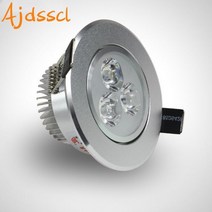 원통 레일 스포트라이트 조명 Led 통 recessed sopt 뜨거운 판매 6 w 9 12 15 21 ac220v led 천장 downlight 디 밍이 가능한 스포트 라이트, WHITE_45W Dimmable