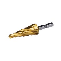 이엑스파워 EXP 헤리컬 타입 4날 EPD-4H 스텝드릴 육각 티탄 알루미늄 코팅 내열 내구성 우수