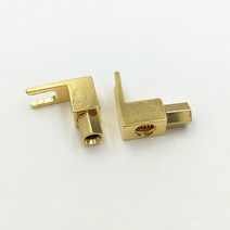 나카미치 바나나단자 말굽단자 핀단자 직각단자 튜블러형 말굽아답터, 빈티지용 말굽아답터 1개