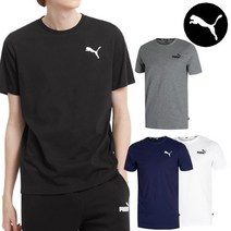 푸마 반팔티 스몰로고 클래식 남자 여성 티셔츠 5종택일