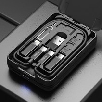 티뮤 올인원 파워뱅크 보조배터리 멀티 충전 케이블 키트 TA-P1
