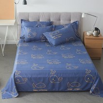 라지킹침대 퀸 킹 침대 플랫 시트 Comefortable 서리로 덥은 기숙사 청소년 매트리스 커버 일반 침구 Bedsheet, [04] 230cmX250cm, [03] 3