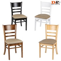 주식회사도리퍼니처 도리퍼니처 캐빈 의자 / 원목 테이블 업소 식당 가게 식탁 카페 커피숍 레스토랑, 우드