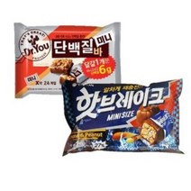 오리온 닥터유 단백질바 미니 337.5g + 핫브레이크 532g 한봉지씩, 1set