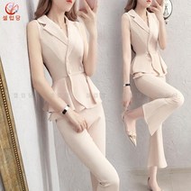 셀럽당 여성 세트 상의+와이드 팬츠 여름 패션 투피스