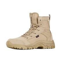 프리솔져 밀러터리 방수 하이킹 작업 부츠 전투화 전술화 남자 남성 전술 7 인치 경량 군용 통기성 사막 [관부과세포함]