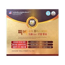 피비 골드 플러스 6000억CFU 멀티코팅 신프로바이오틱스 120캡슐 (4개월분)