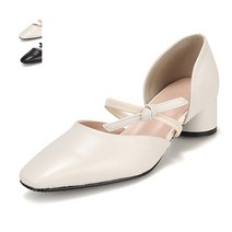 고세 Gby고세 여성 사이드오픈슈 로디 G104520 (블랙/아이보리)4cm