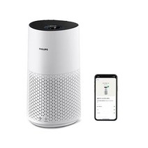 PHILIPS (필립스) 공기 청정기 AC0850 탁상 소형 HEPA 필터 30 다다미 대응 (NRCC 표준) 컴팩트 앱 제어 가능 먼지 세균 바이러스 꽃가루 애완동물의 탈취(80, AC1715
