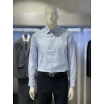 [트루젠] () 스카이블루스트라이프 기본핏 드레스셔츠 225516013324 (P00262