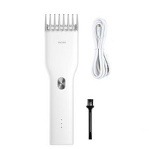 ENCHEN 부스트 전기 머리 가위 트리머 남자 성인 키즈 무선 USB 충전식 헤어 커터 기계 전문, CHINA_White