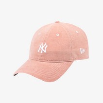 뉴에라 [뉴에라]MLB 코듀로이 뉴욕 양키스 언스트럭쳐 볼캡 핑크 13338507