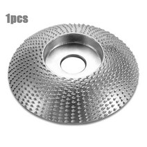 우드카빙 조각칼 3pcs 세트 22mm 보어 우드 그라인딩 연마 휠 로타리 디스크 샌딩, 85mm 아크 실버