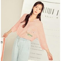이랜드 [베스띠벨리]베스띠벨리 22S/S 플라워 프린팅 포켓 스트라이프 블라우스 BEB2439REP_괴정점