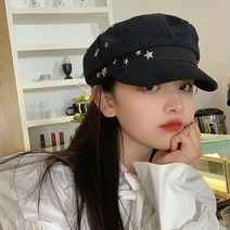 핀츠 여성 팔각모 빵모자 뉴스보이캡 모자