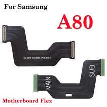 USB 고속 충전 충전기 메인 마더보드 플렉스 케이블 삼성 호환 갤럭시 A10 A20 A30 A40 A50 A60 A70 A80 용 도크 커넥터 보드, [08] A80 motherboard, [08] A80 motherboard