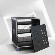 장비 랙 케이스 이동식 오디오 콘솔 허브서버랙 통신, 8U