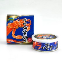 [SEAFOOD] 바다가득 영덕 게살장 90g*5캔, 1캔