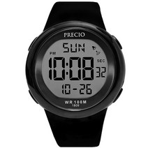 프레시오 100M 방수1809 군인군용군대 전자손목시계