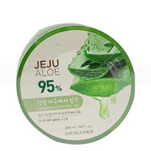 더페이스샵 신선한 제주 알로에 99% 수딩젤 300ml, 02.제주 알로에 수딩젤_단지형