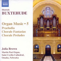 핫트랙스 DIETRICH BUXTEHUDE - ORGAN MUSIC VOL.5/ JULIA BROWN