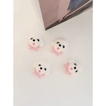 강아지차량용석고방향제 돌답레품 답례품석고방향제 석고방향제선물, 넘버5, 레드