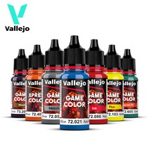 바예호 아크릴 도료 뉴 게임컬러 시리즈, 23  Gory Red 72.011