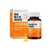 파워 메가 썬 비타민D 2000IU 180정, 1개