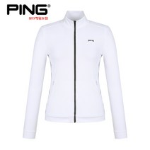 [아울렛 백화점] PING 골프 PING-2022년 봄 여성 사이드 배색 집업 점퍼 121B1JP251_WH(1204914)