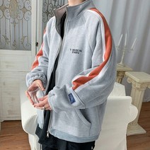 DOMS 남자 면폴리 자켓 봄 가을 잠바 점퍼 캐주얼 2색