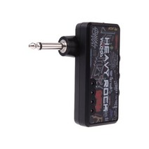 고출력 기타앰프 일렉 어쿠스틱 버스킹 공연용 Ammoon 휴대용 일렉트릭 기타 앰프 헤드폰 미니 내장 왜곡, 03 버건디