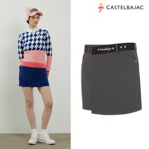 [까스텔바작] (여성)언발란스 배색 큐롯_BG9WCU801_GY
