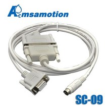 배선 액세서리 배선액세서리dc 배선 정리 용품 sc-09 plc 프로그래밍 케이블 fx, 흰색, 2m