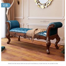 등받이없는 의자 클래식 스툴 원목 디자인 수납 미니 낮은 옷가게 네일샵 카페 26, 럭셔리블루【리얼가죽】