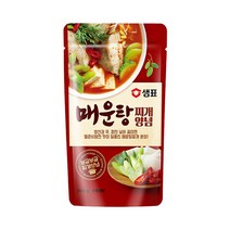 샘표 매운탕찌개 양념, 140g, 4개