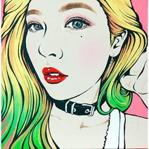 팝아트 아트팩토리 핸드메이드 팝아트 초상화 주문제작, 2