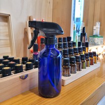 파란색 유리 룸 스프레이 250ml 공병 스프레이병 향수공병