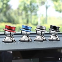 장사부 마그네틱 차량용 핸드폰 거치대, 엣지형 레드, 1개