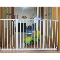 넓은공간 확장설치가능 애견 철제안전문 현관문 강아지중문 펜스, 넓은공간 확장설치가능 철제안전문